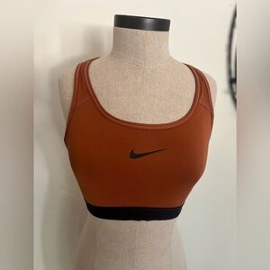 Nike Sports Bra S/M great condition black and deep orange Woman’s sportswear
